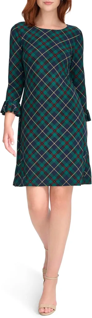 Tommy Hilfiger Women's Bell Sleeve Dress