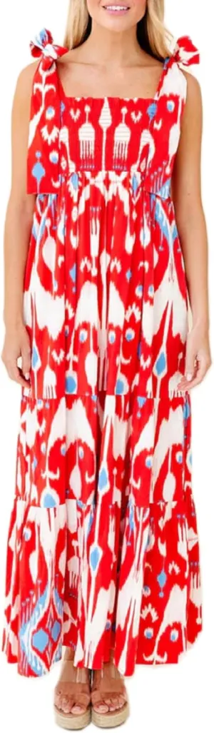 Women Summer Vocation Boho Floral Long Dress Sleeveless Flowy Tiered A Line Maxi Sundress Going Out Flower Beach Dress