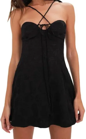 Women Y2K Floral Spaghetti Strap Mini Dress Bodycon Square Neck A Line Short Dress Ruffle Sleeve Lace Up Partywear