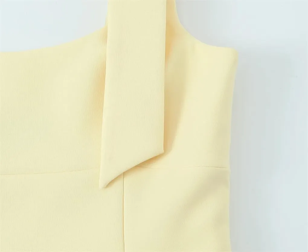 Women's Bow Elastic Casual Slim Sleeveless Camisole