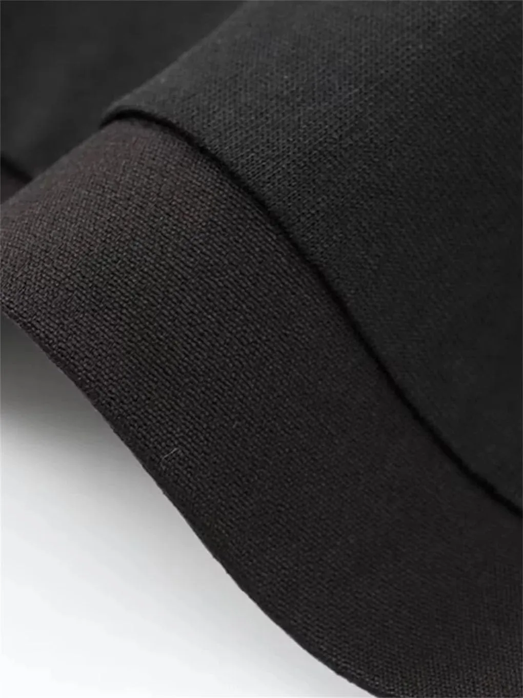 Women's Solid Color Casual Deep V-Neck Side Zipper Sleeveless Slim Fit Camisole Top