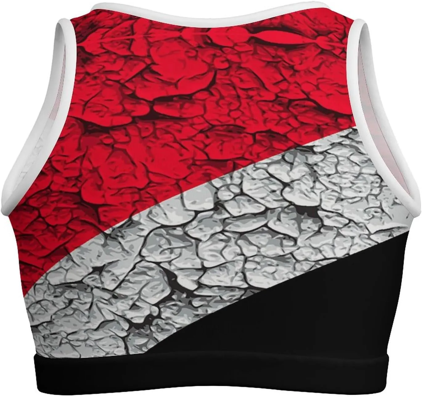 Zakqeik Womens Mexican Flag Tank Tops Workout Cropped Slim Fit Summer Camisole Sleeveless Tops
