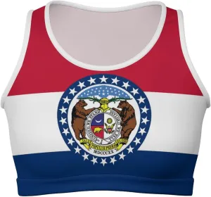 Zakqeik Womens Mexican Flag Tank Tops Workout Cropped Slim Fit Summer Camisole Sleeveless Tops