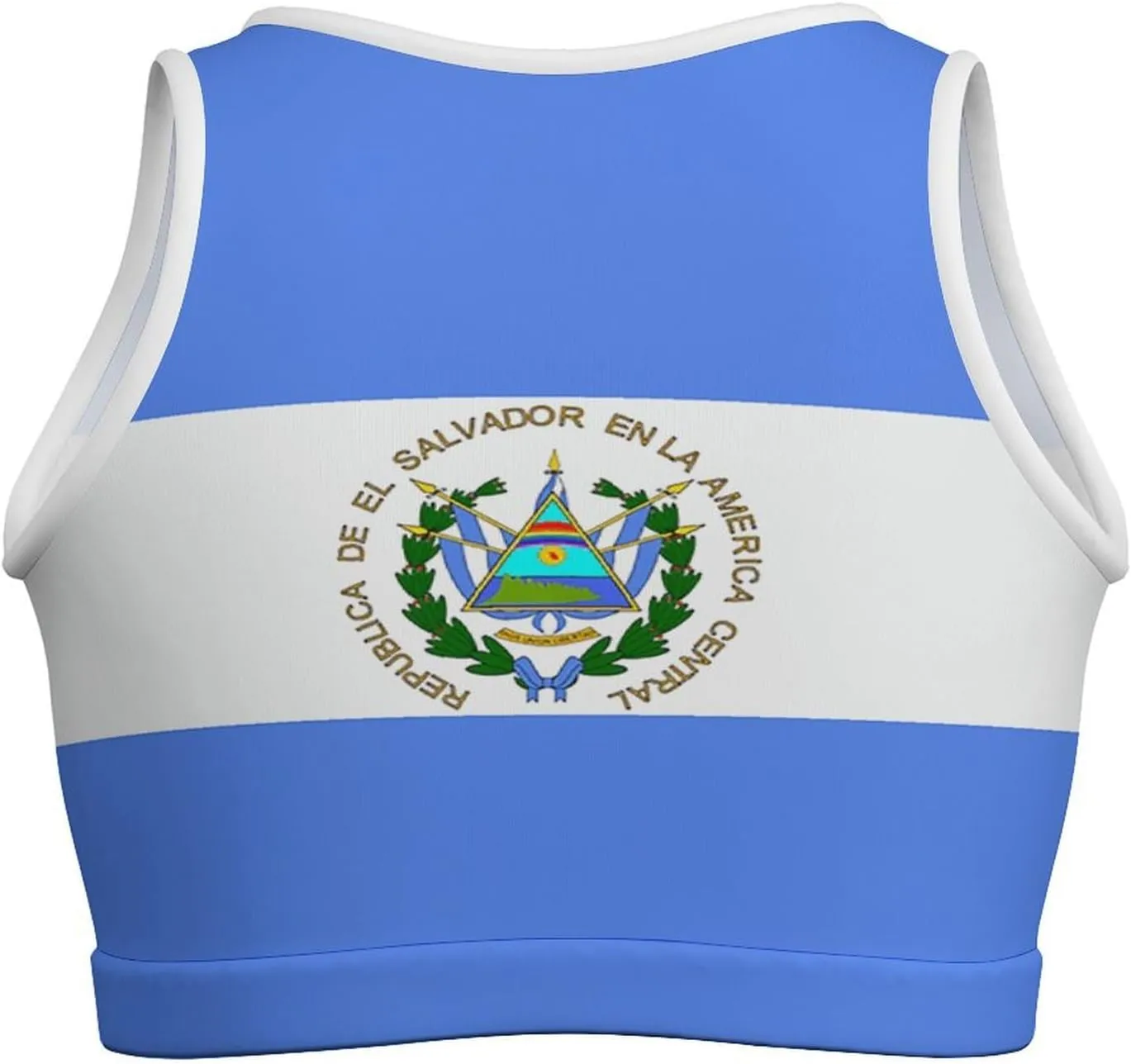 Zakqeik Womens Mexican Flag Tank Tops Workout Cropped Slim Fit Summer Camisole Sleeveless Tops